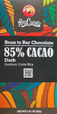 CHOCOLATE BARRA 85% ARACACAO 57G