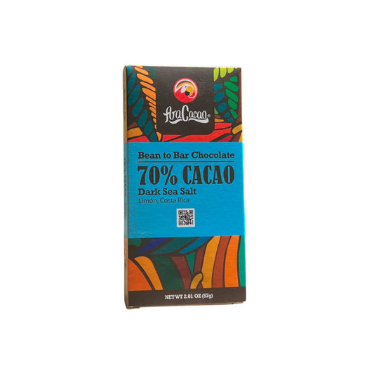 CHOCOLATE BARRA SAL MARINA70% ARACACAO 70G