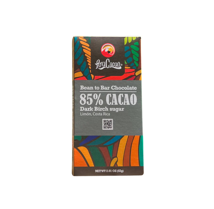 CHOCOLATE BARRA AZUCAR ABEDUL 85% ARACACAO 57G