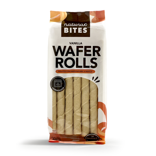 BARQUILLOS DE VAINILLA NATURAL BITES 60G