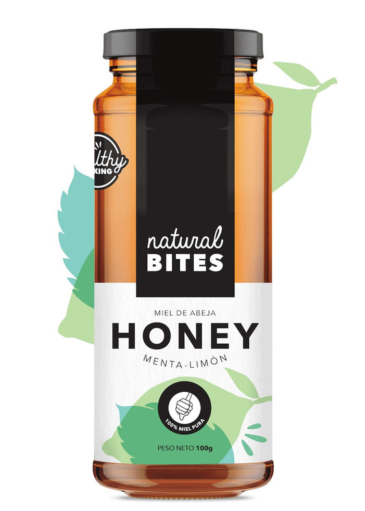 MIEL DE ABEJA -  MENTA LIMON NATURAL BITES 150g