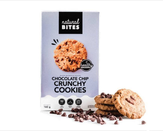 GALLETA CHOCOLATE CHIP NATURAL BITES 160G