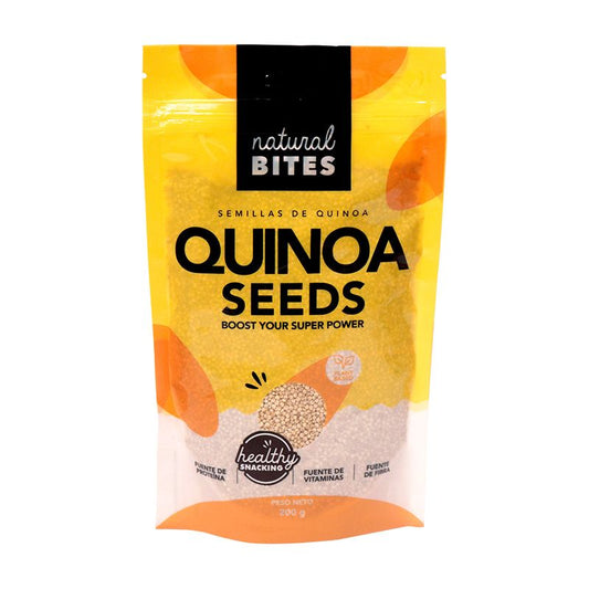 SEMILLAS QUINOA NATURAL BITES 200G