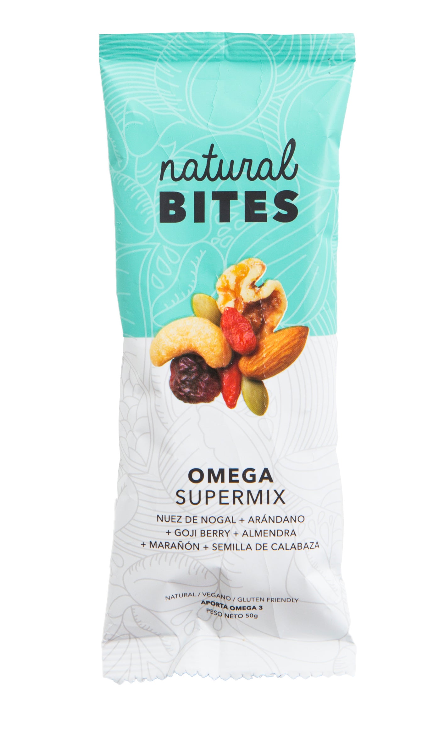 SUPERMIX OMEGA NATURAL BITES  50g