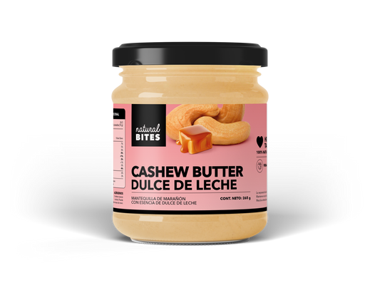 MANTEQUILLA MARAÑON CON DULCE DE LECHE NATURAL BITES 265g
