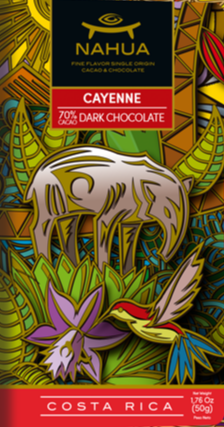 CHOCOLATE BARRA CAYENNE NAHUA 50G