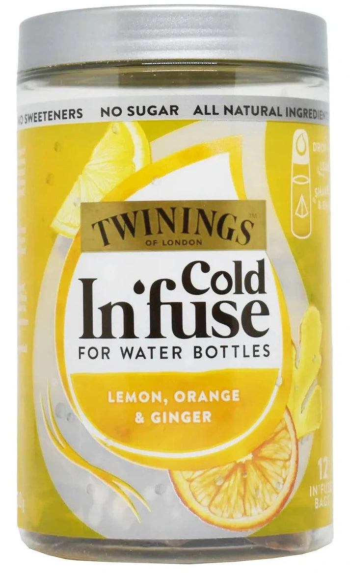 INFUSION LEMON GINGER TWININGS OF LONDON 12 UNIDADES