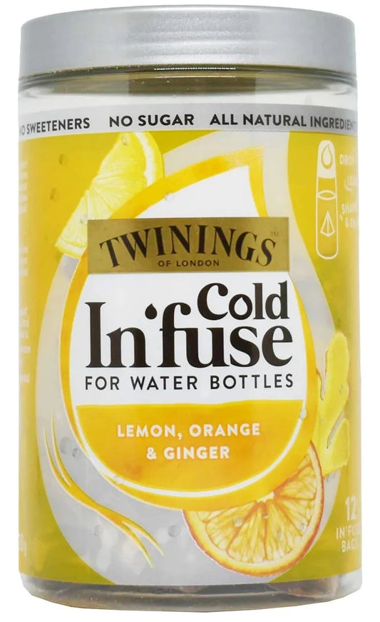 INFUSION LEMON GINGER TWININGS OF LONDON 12 UNIDADES