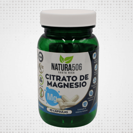 CAPSULAS DE CITRATO DE MAGNESIO NATURA506 90 UNIDADES