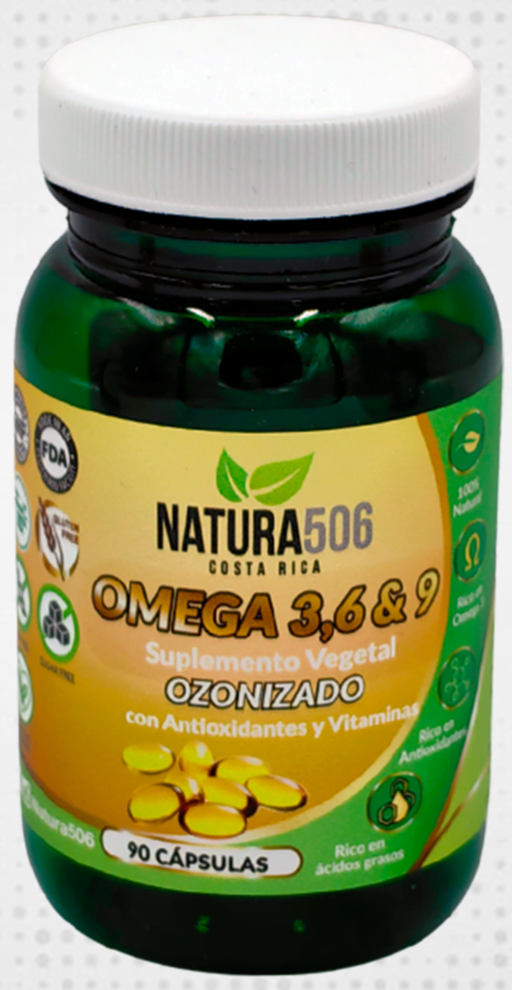 PASTILLA OMEGA 3,6,9 NATURA 506 90 CAPSULAS