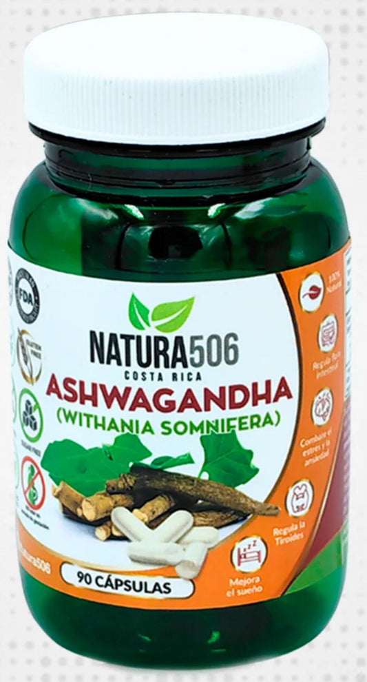 PASTILLA ASHWAGANDHA NARUTA 506 90 CÁPSULAS