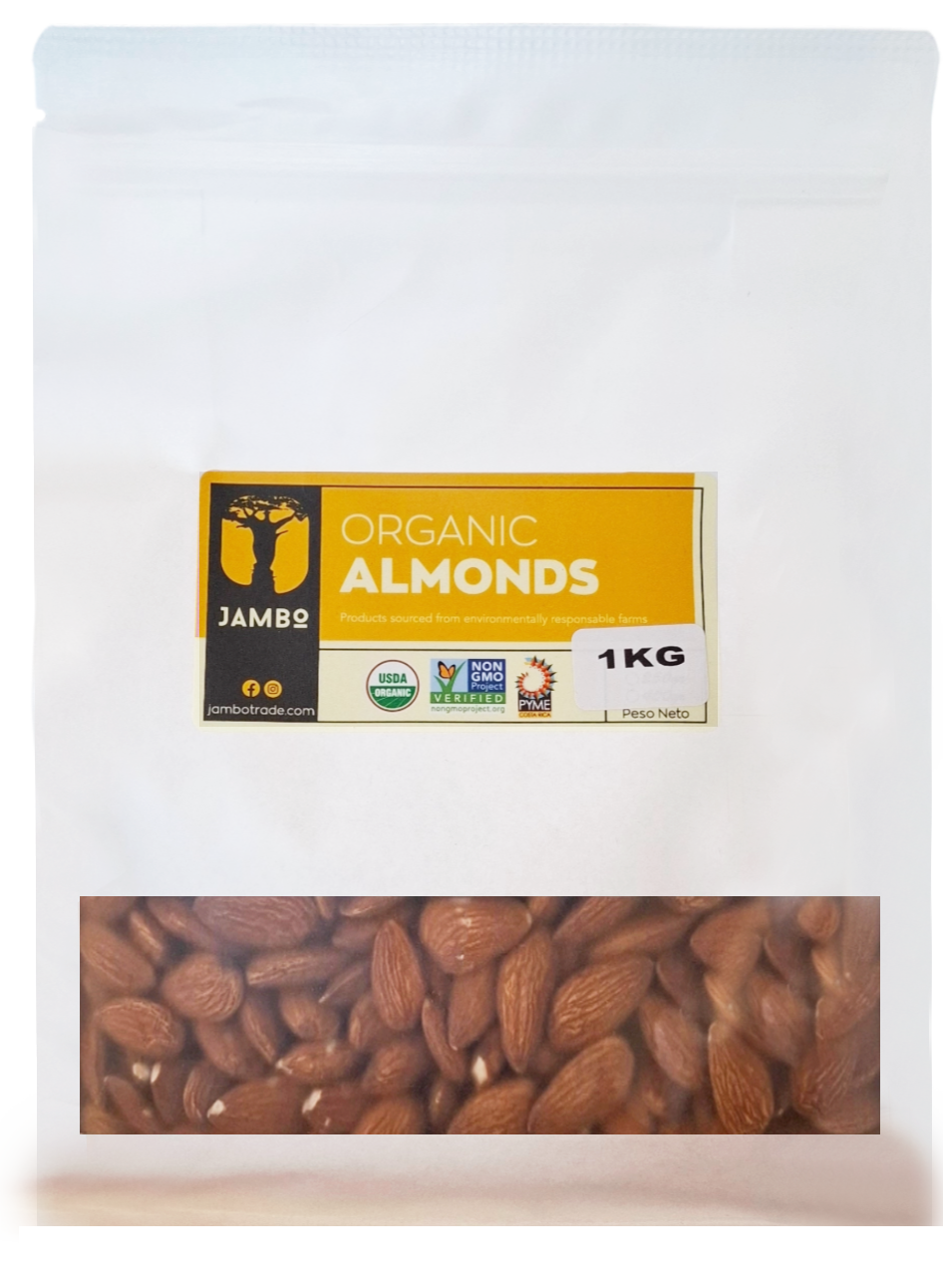 ALMENDRAS ORGÁNICAS JAMBO 1 KG