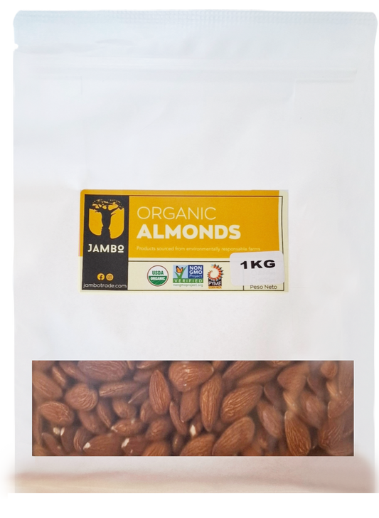ALMENDRAS ORGÁNICAS JAMBO 1 KG