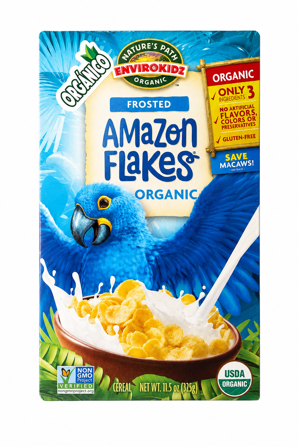 CEREAL ORGÁNICO AMAZON NATURES PATH 325g