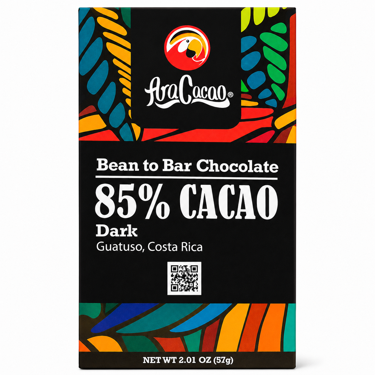 CHOCOLATE BARRA 85% ARACACAO 57G