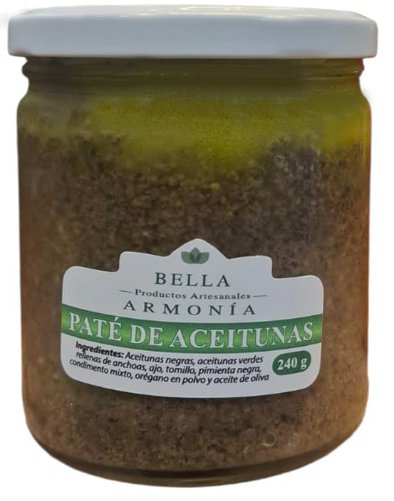 PATÉ DE ACEITUNAS  BELLA ARMONÍA 240