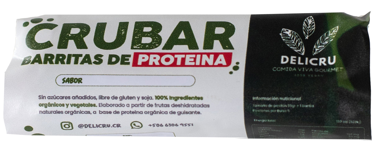 BARRITA PROTEÍNA CRUBAR DELICRU 55G