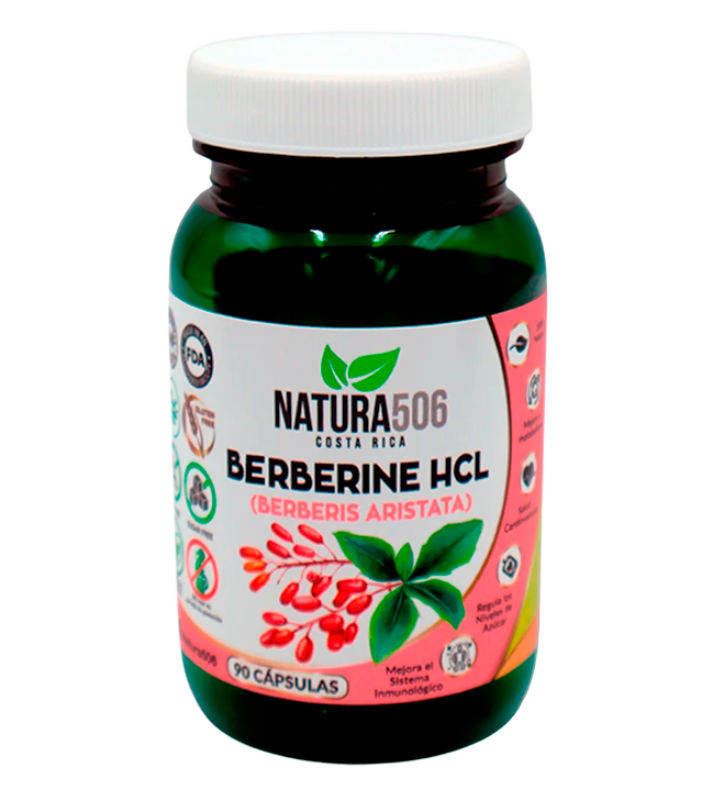 PASTILLA BERBERINE HCL NATURA 506 90CAP