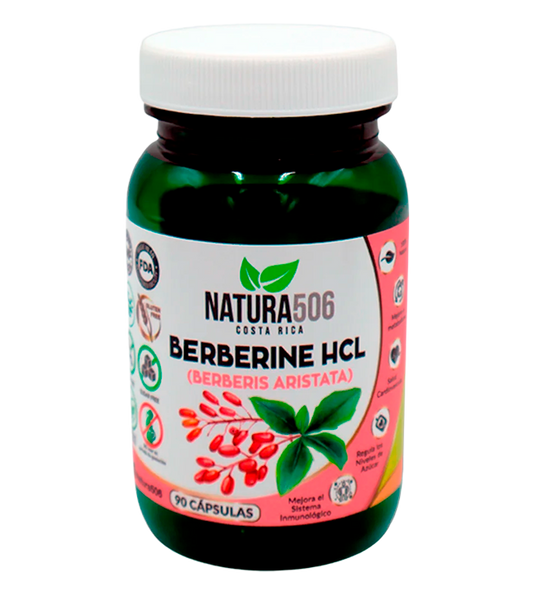 PASTILLA BERBERINE HCL NATURA 506 90CAP