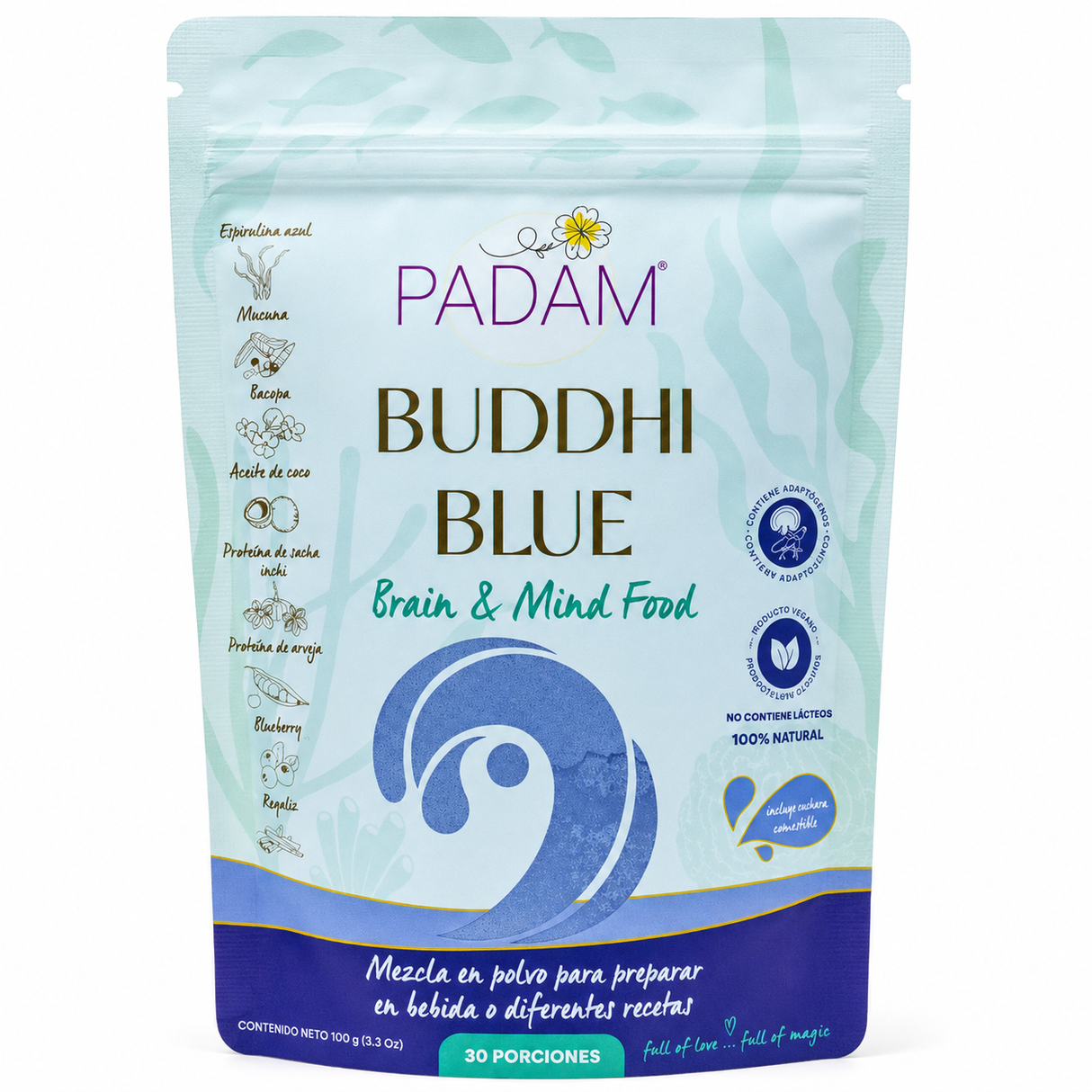 MEZCLA BUDDHI BLUE PADAM 100G