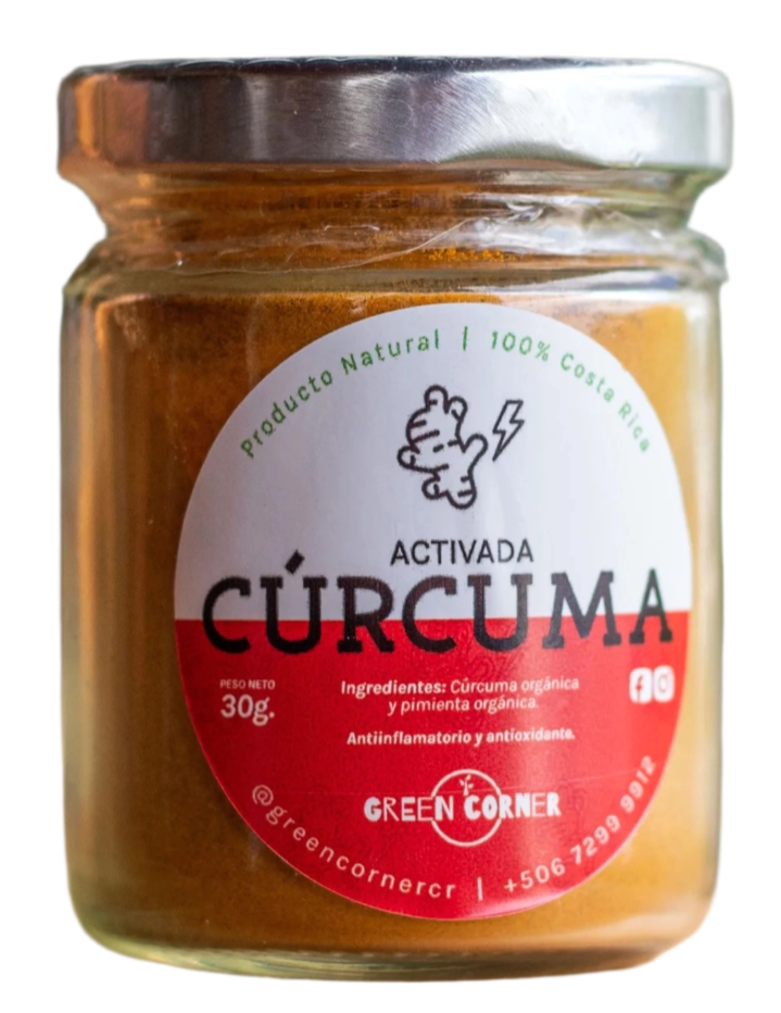 CURCUMA ACTIVADA GREEN CORNER FRASCO 40G
