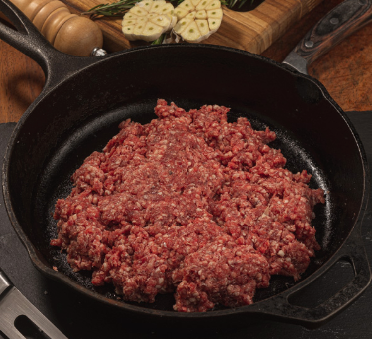 CARNE MOLIDA RES 10/15 GRASSFED UNIDAD