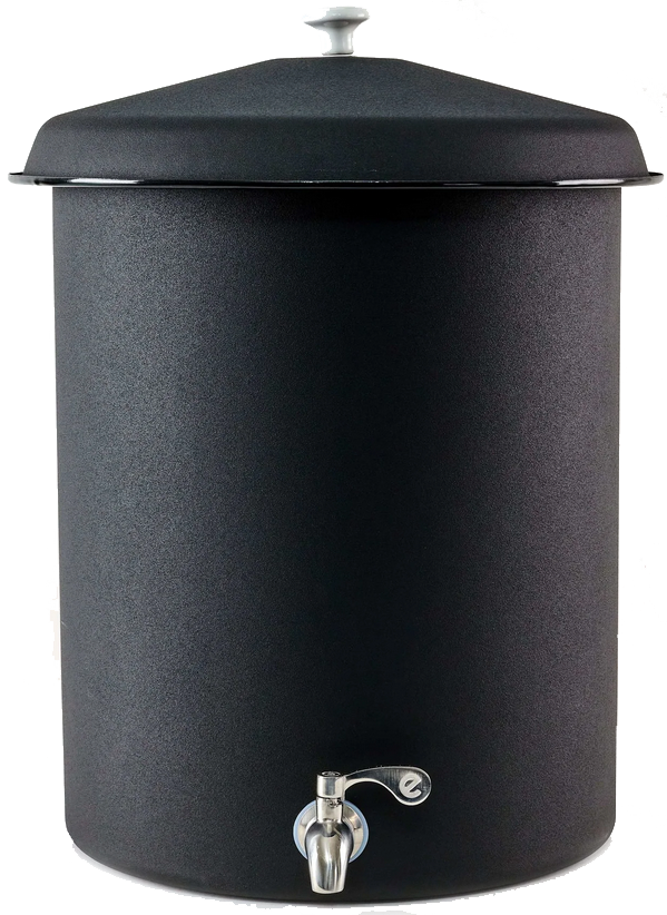 ECOFILTRO DE PELTRE NEGRO MATE