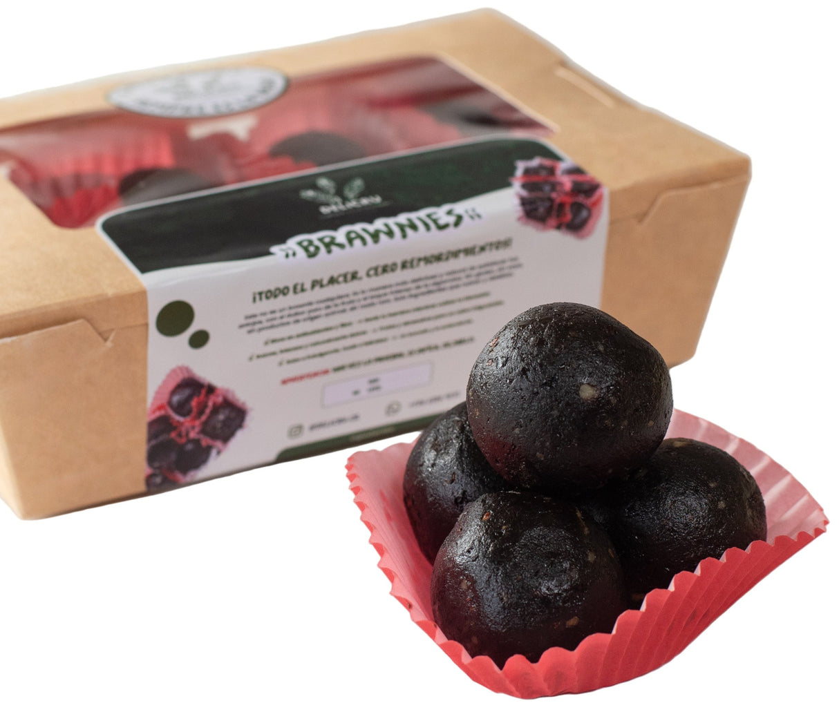 CAJA BRAWNIES DELICRU 8 UNIDADES