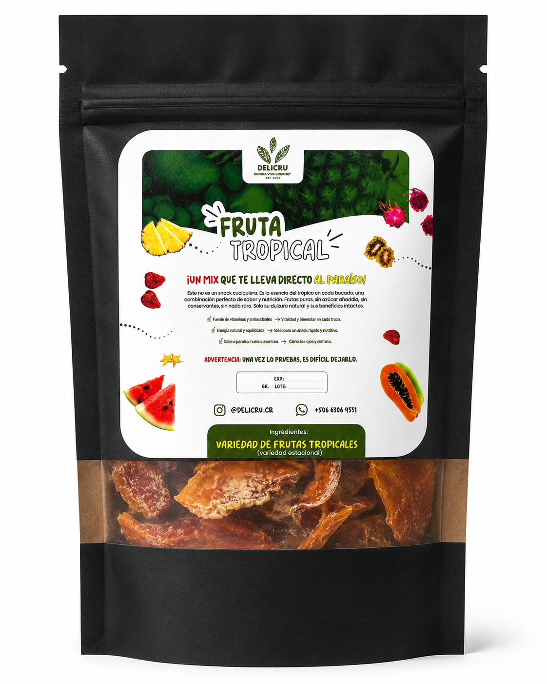 MIX TROPICAL DELICRU 80G