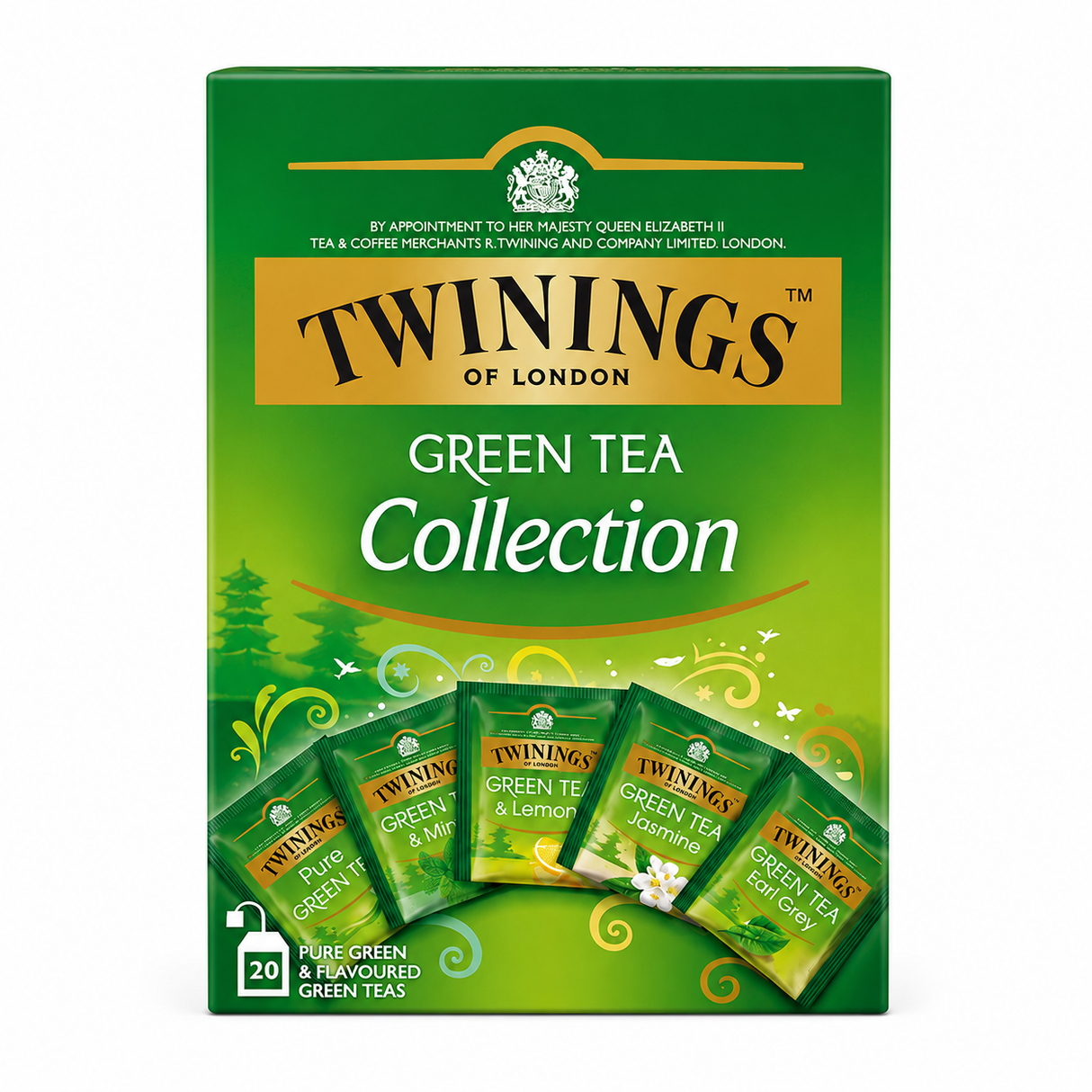 GREEN TEA TWININGS OF LONDON 20 UNIDADES