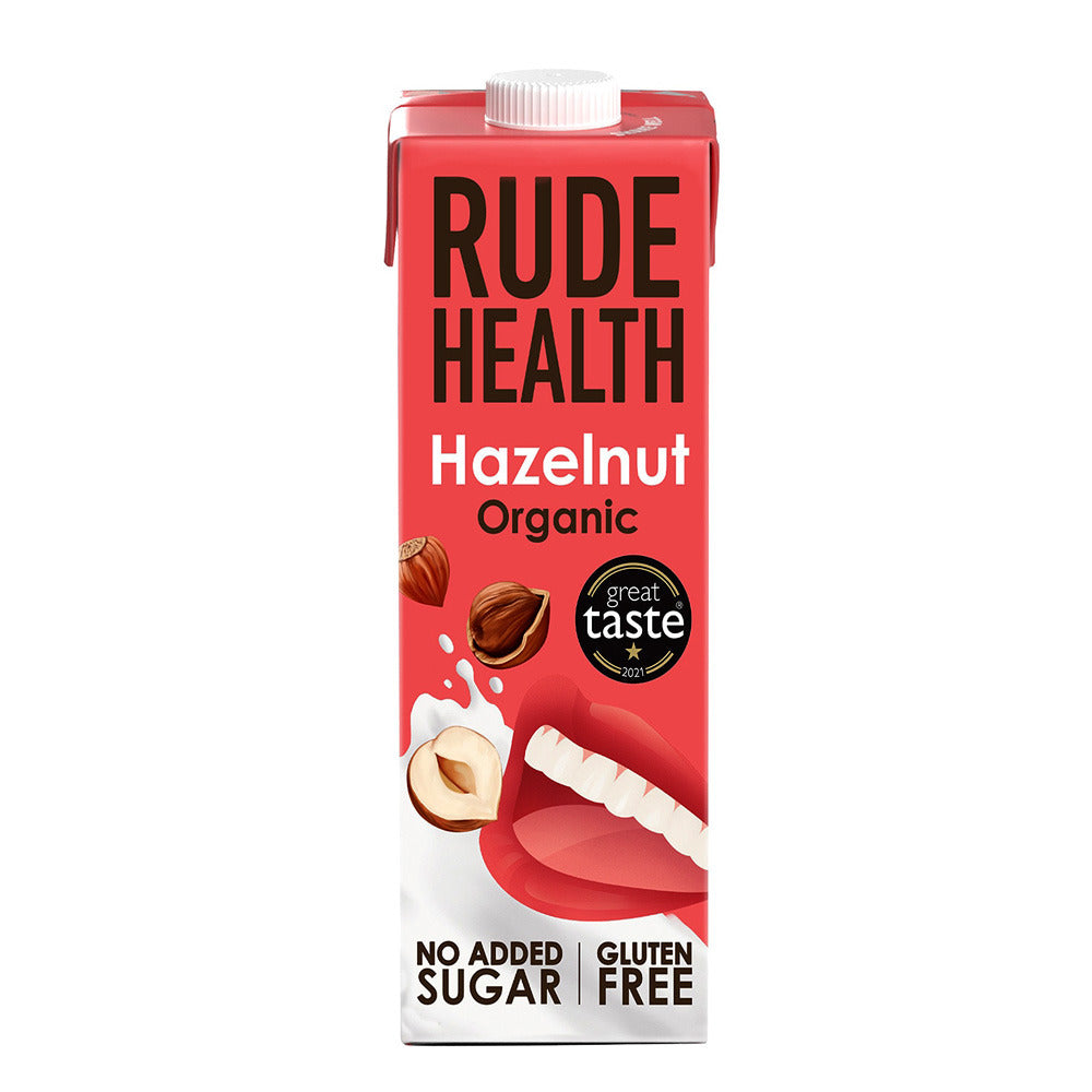 LECHE HAZELNUT ORGÁNICA RUDE HEALTH 1L