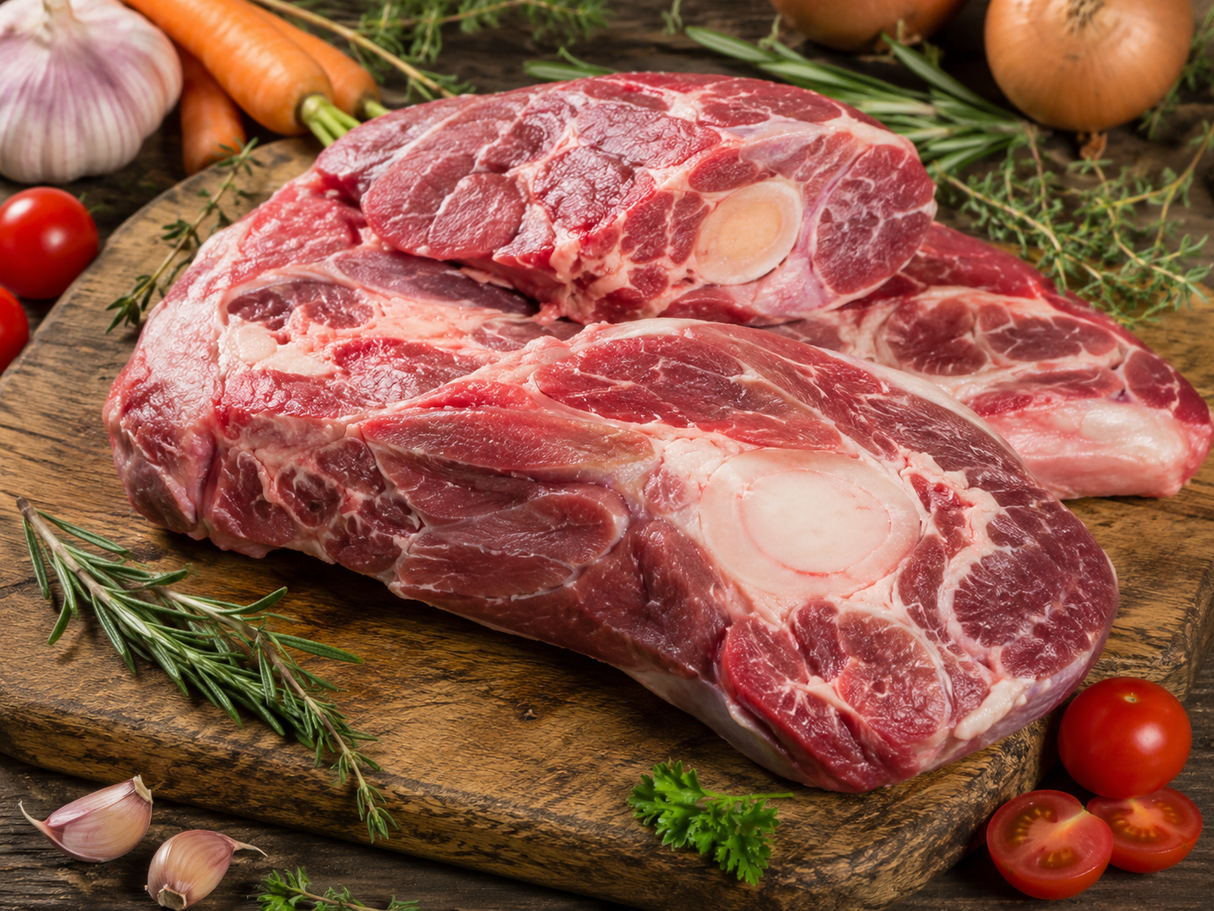 HUESO PESCUEZO CARNUDA RES GRASS FED UNIDAD