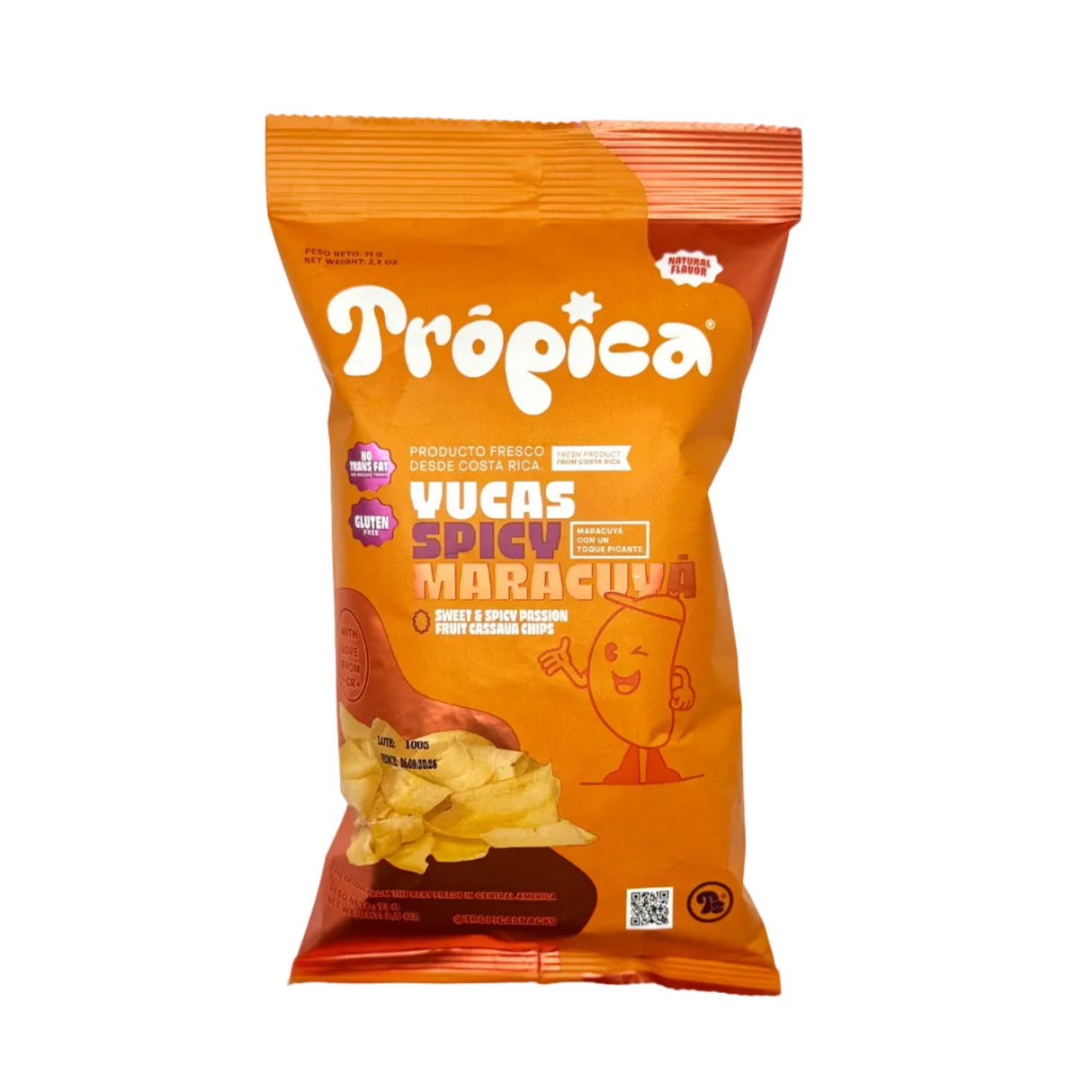 SNACK YUCAS SPACY TROPICA 70g