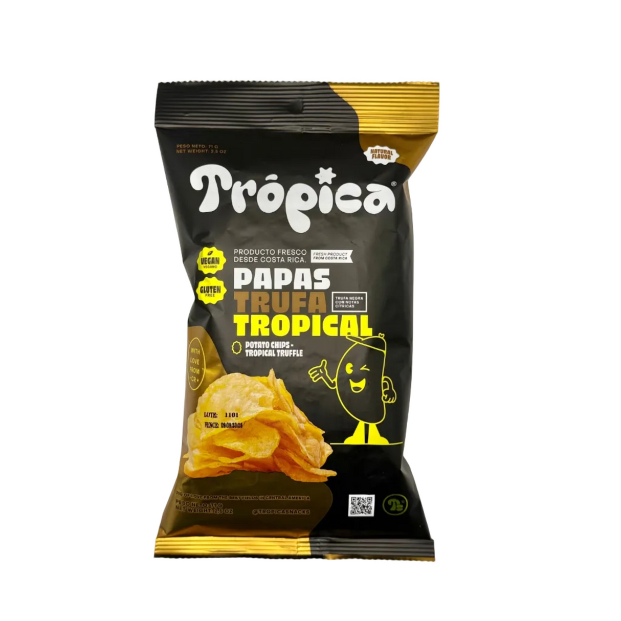 SNACK PAPAS TRUFA TROPICA 70g