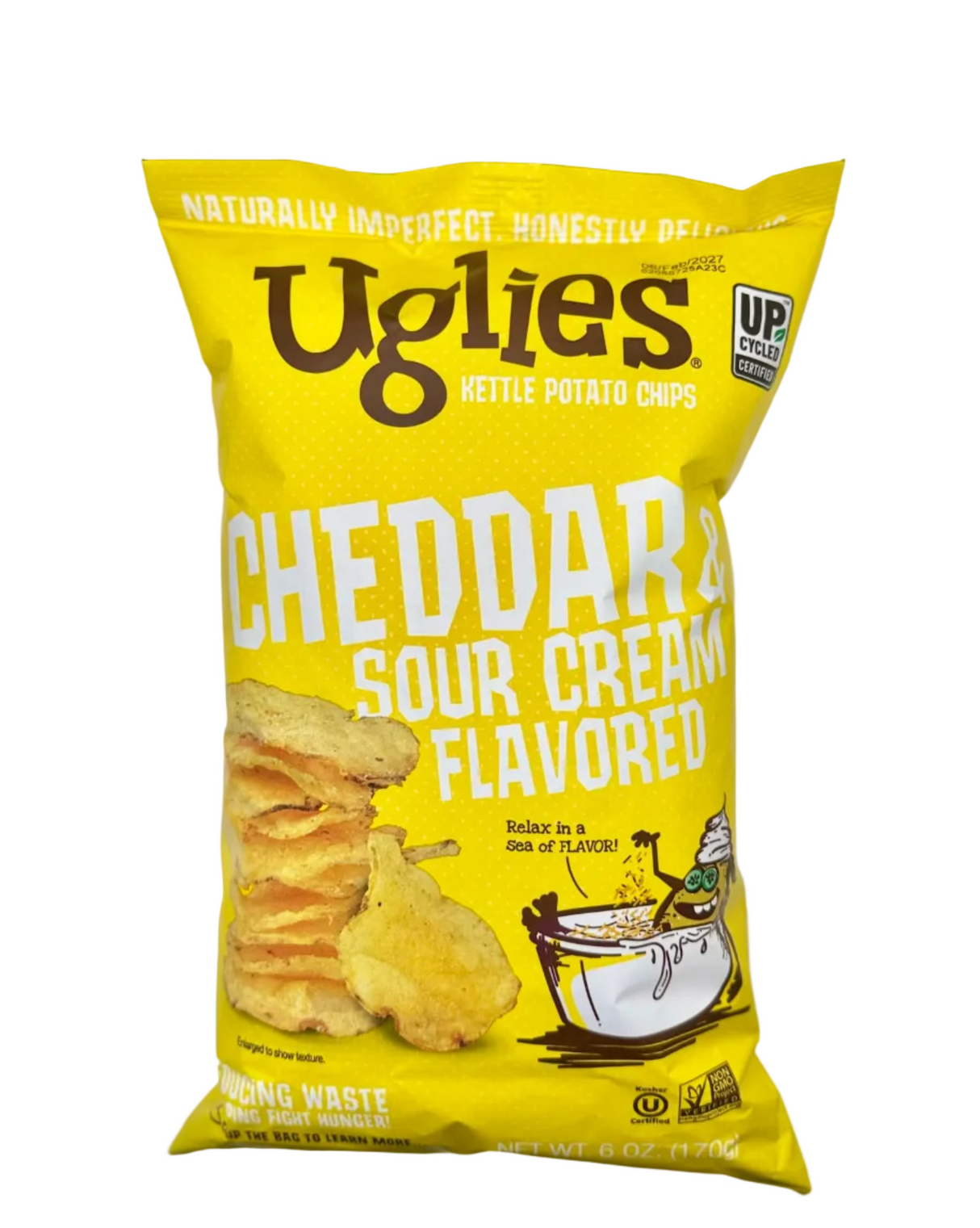 SNACK CHEDDAR NATILLA UGLIES 170g