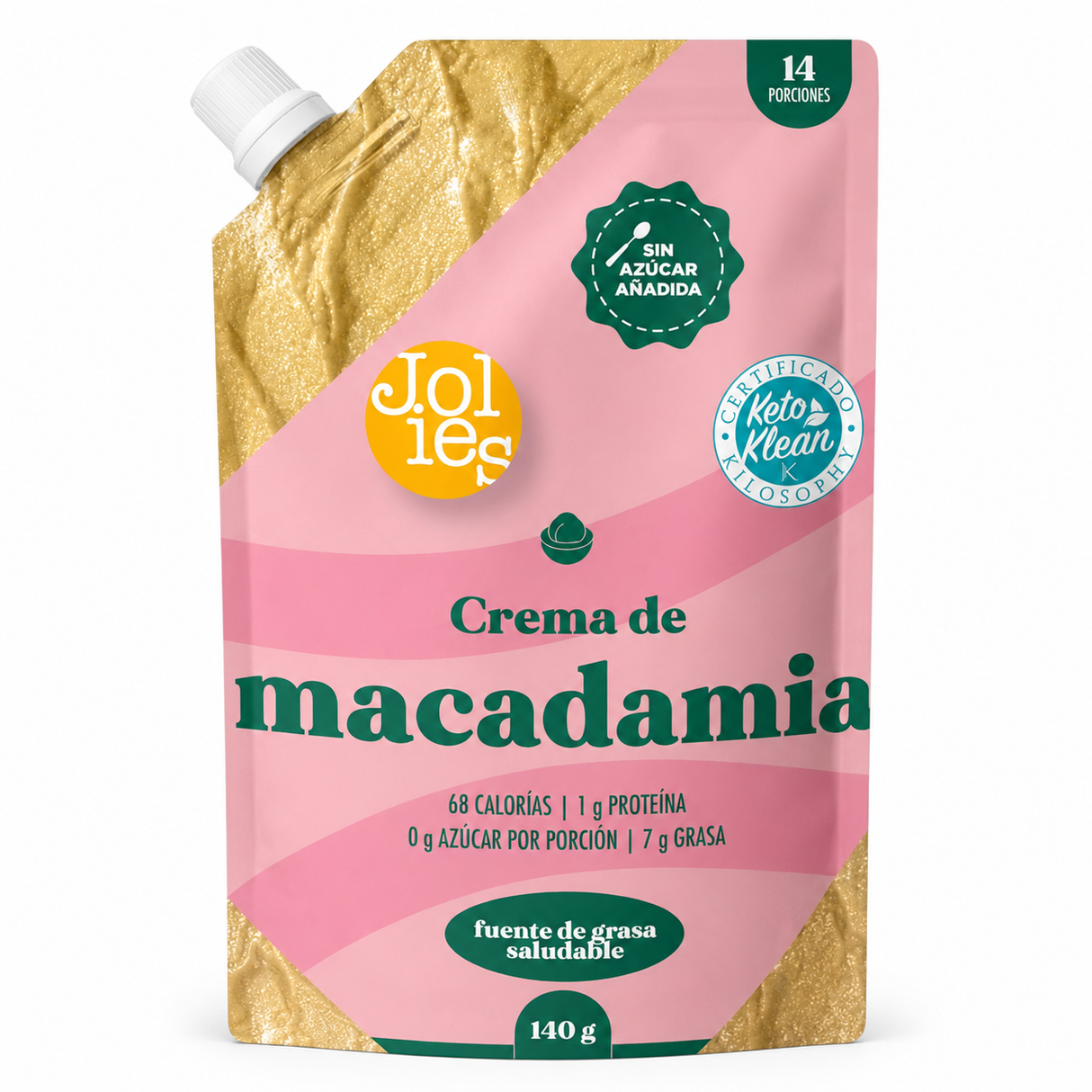 CREMA DE MACADAMIA JOLIES - 140G