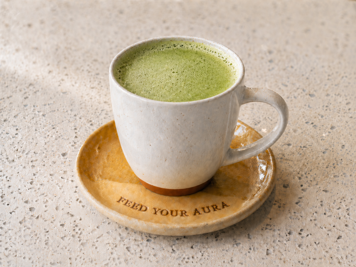 MATCHA CON AGUA DE COCO