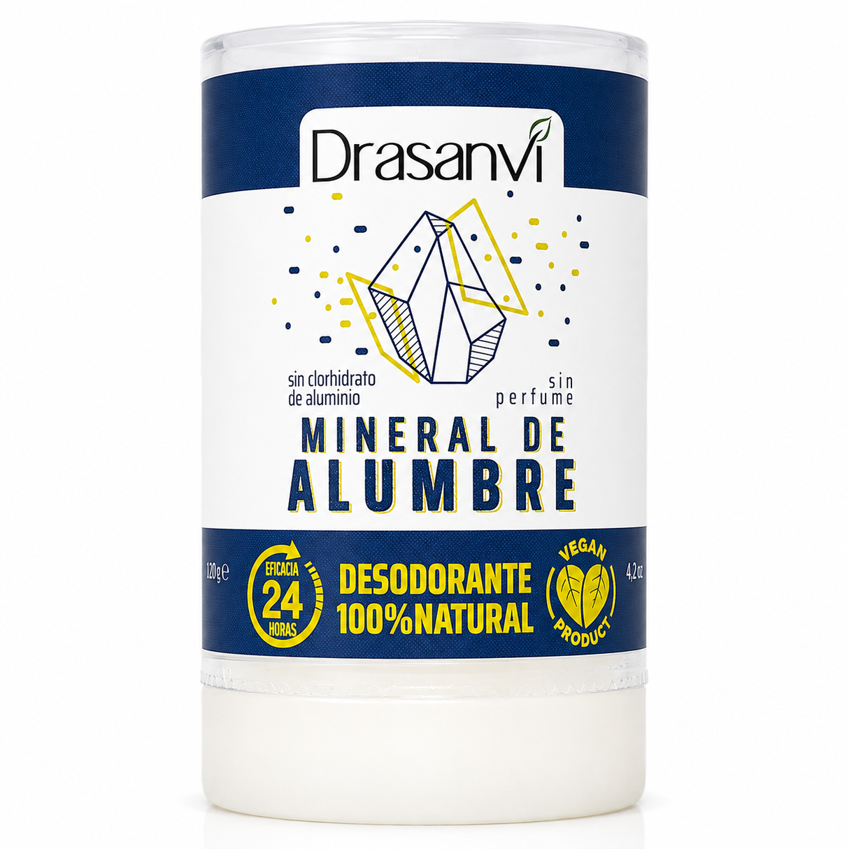 DESODORANTE MINERAL ALUMBRE DRASANVIl 120g