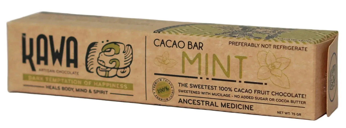 BARRA DE CACAO - MENTA KAWA 75G