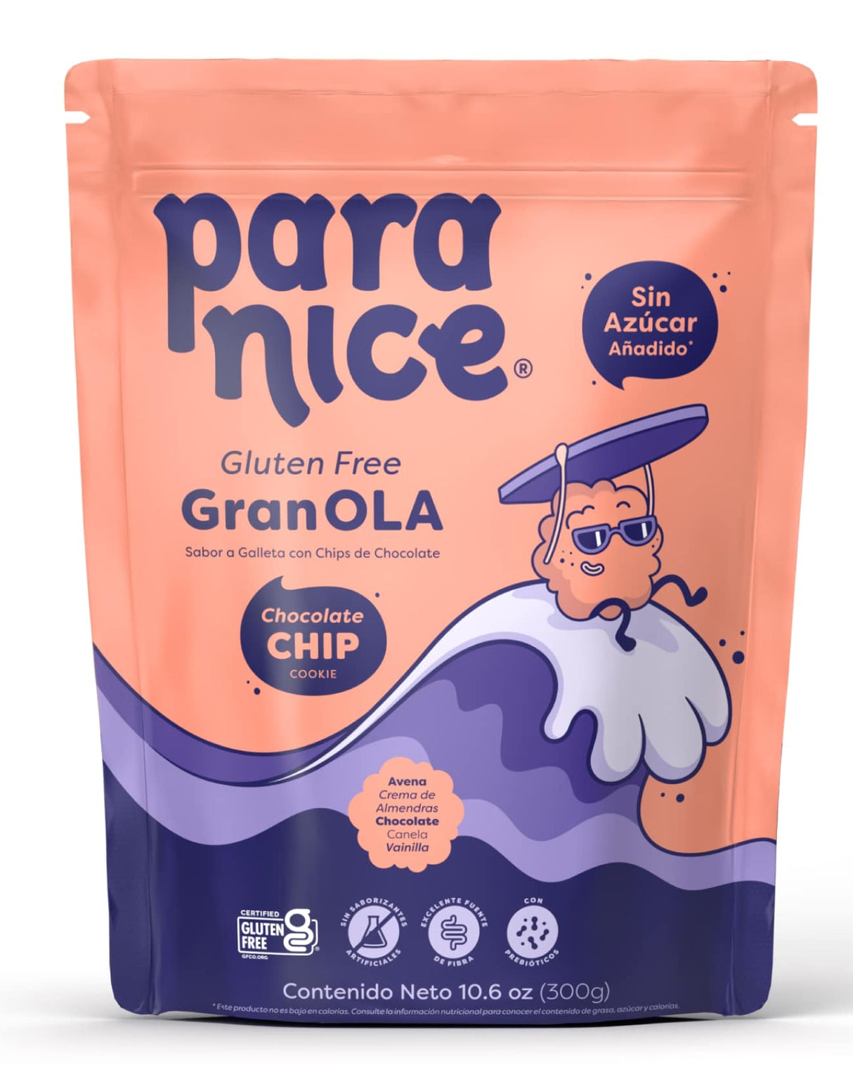 GRANOLA CHOCOLATE CHIP PARANICE 300g