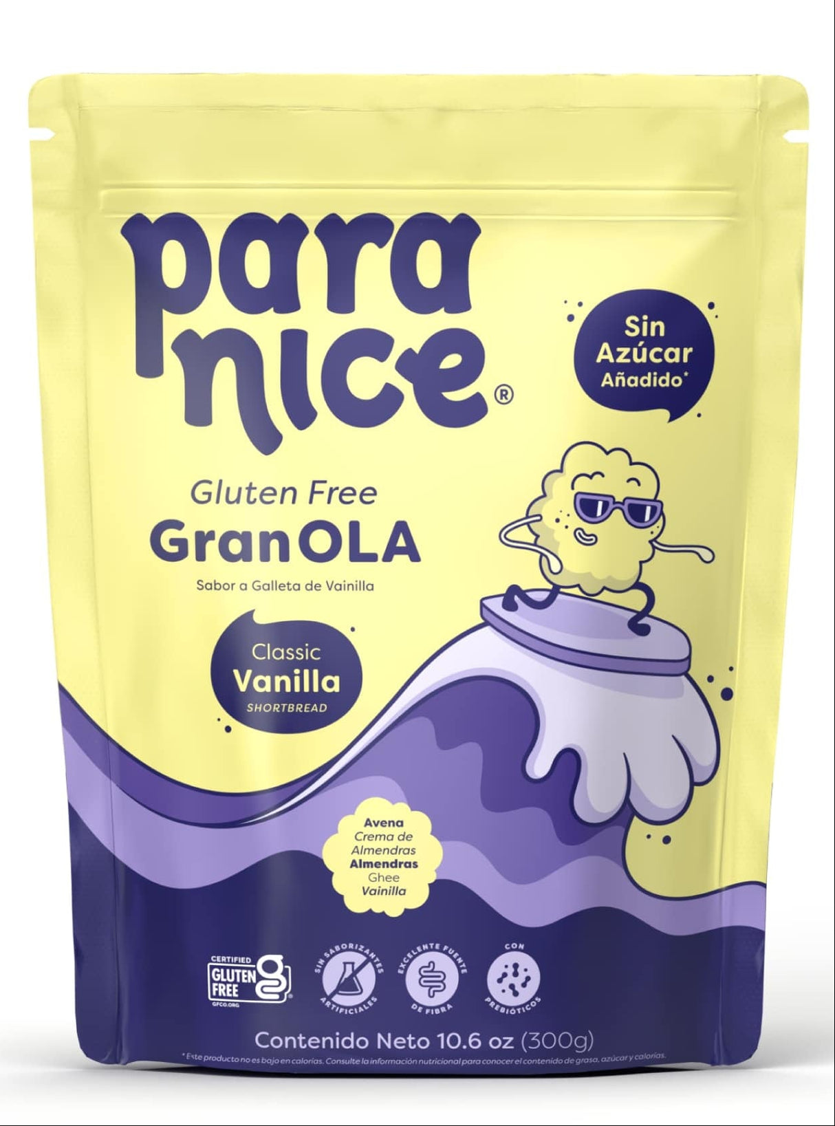 GRANOLA CLASSIC VAINILLA PARANICE 300g
