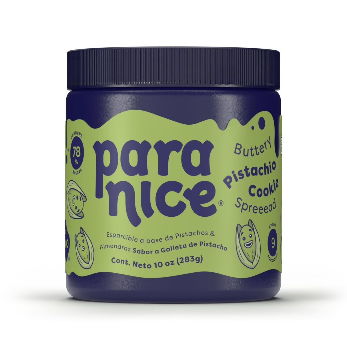 CREMA PISTACHO COOKIE PARANICE 283G
