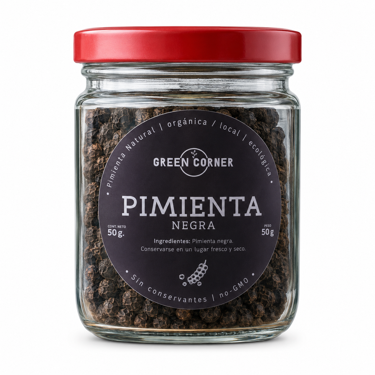 PIMIENTA NEGRA GREEN CORNER 50G
