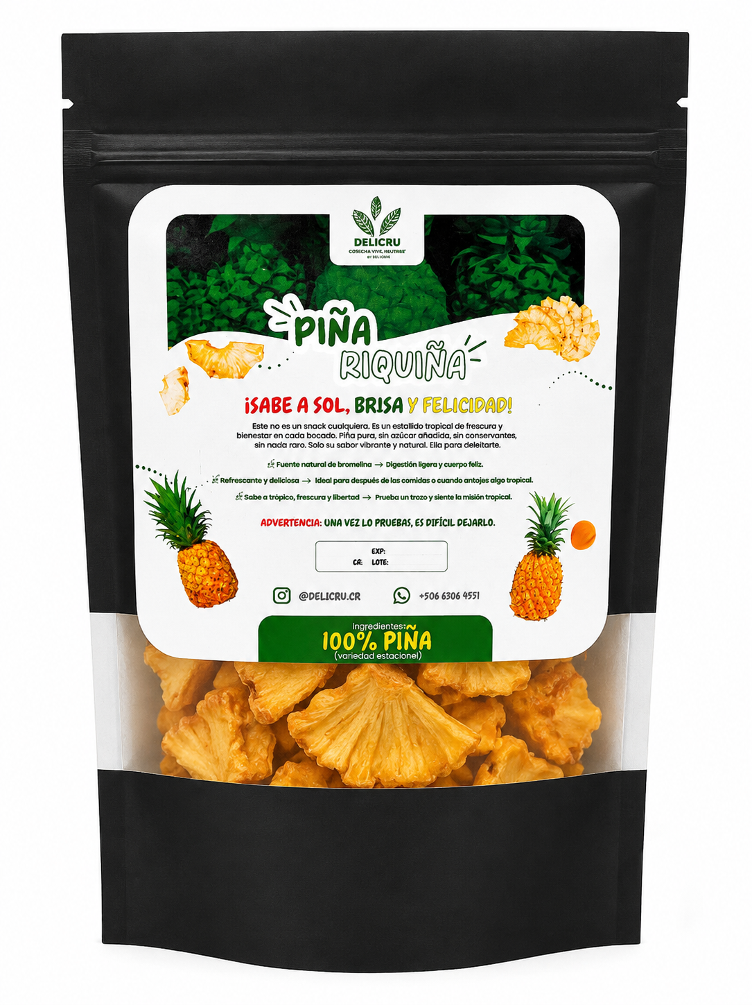 PIÑA RIQUIÑA DELICRU 60G