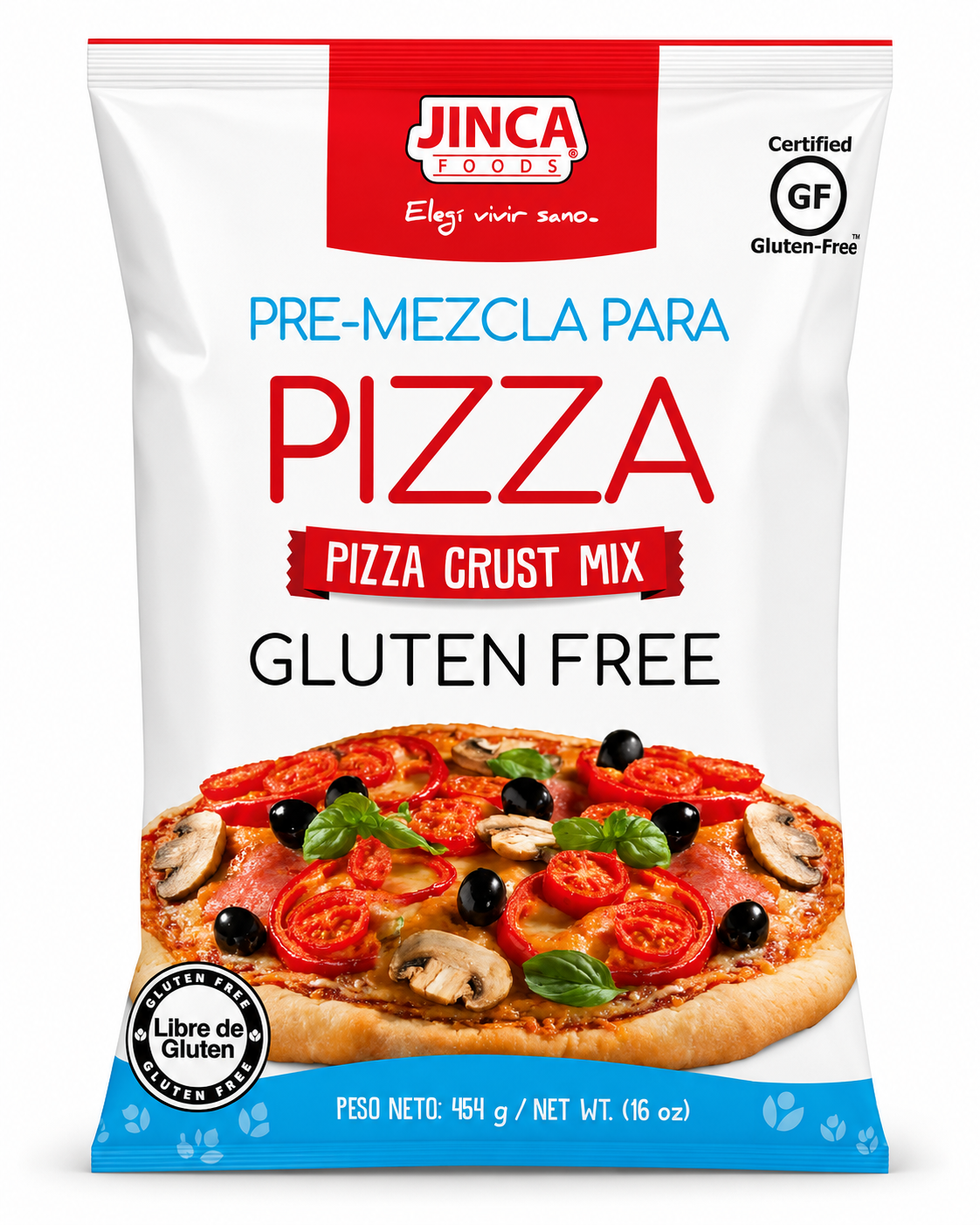 PRE MEZCLA PIZZA JINCA 454G