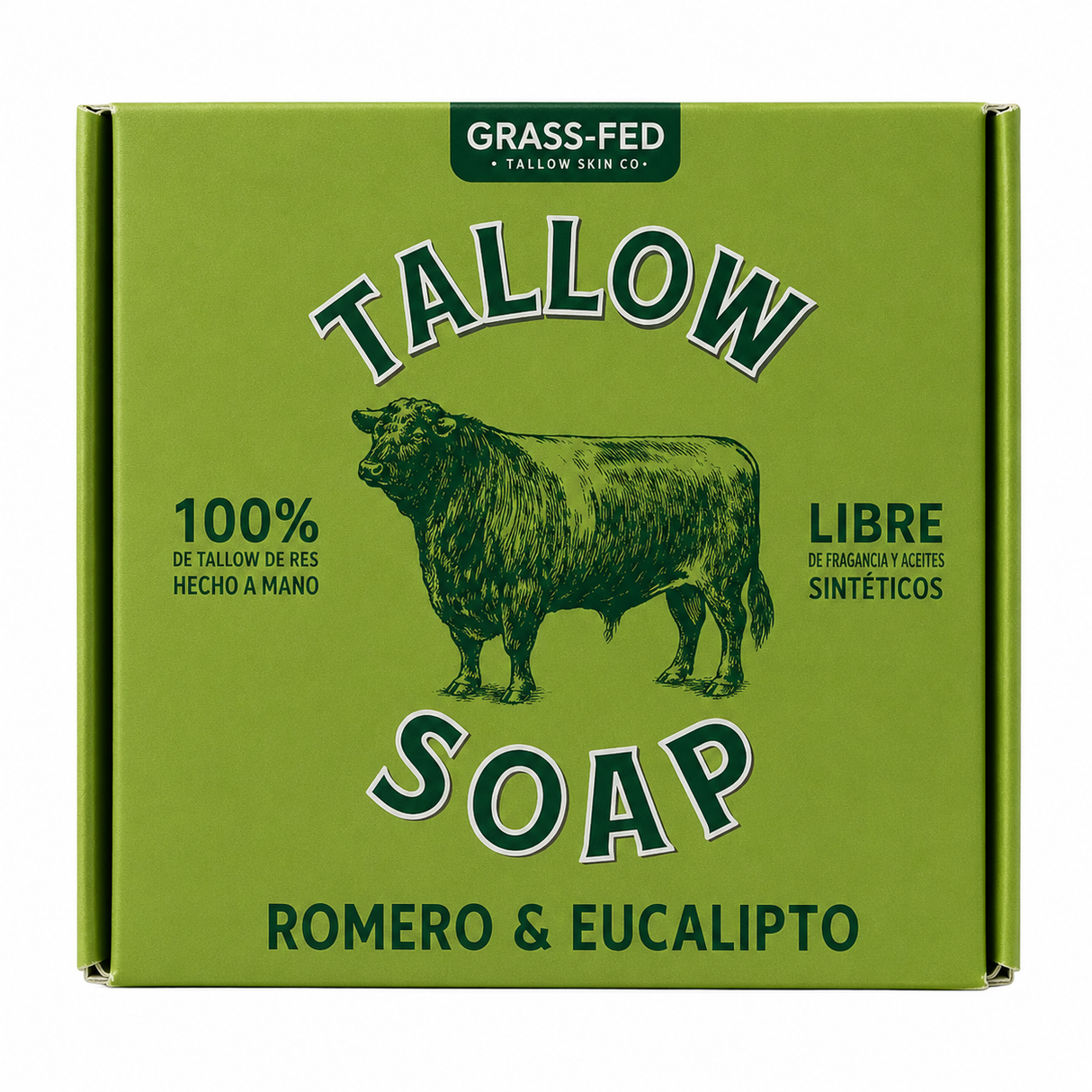 JABÓN TALLOW SOAP ROMERO & EUCALIPTO GRASSFED 100G