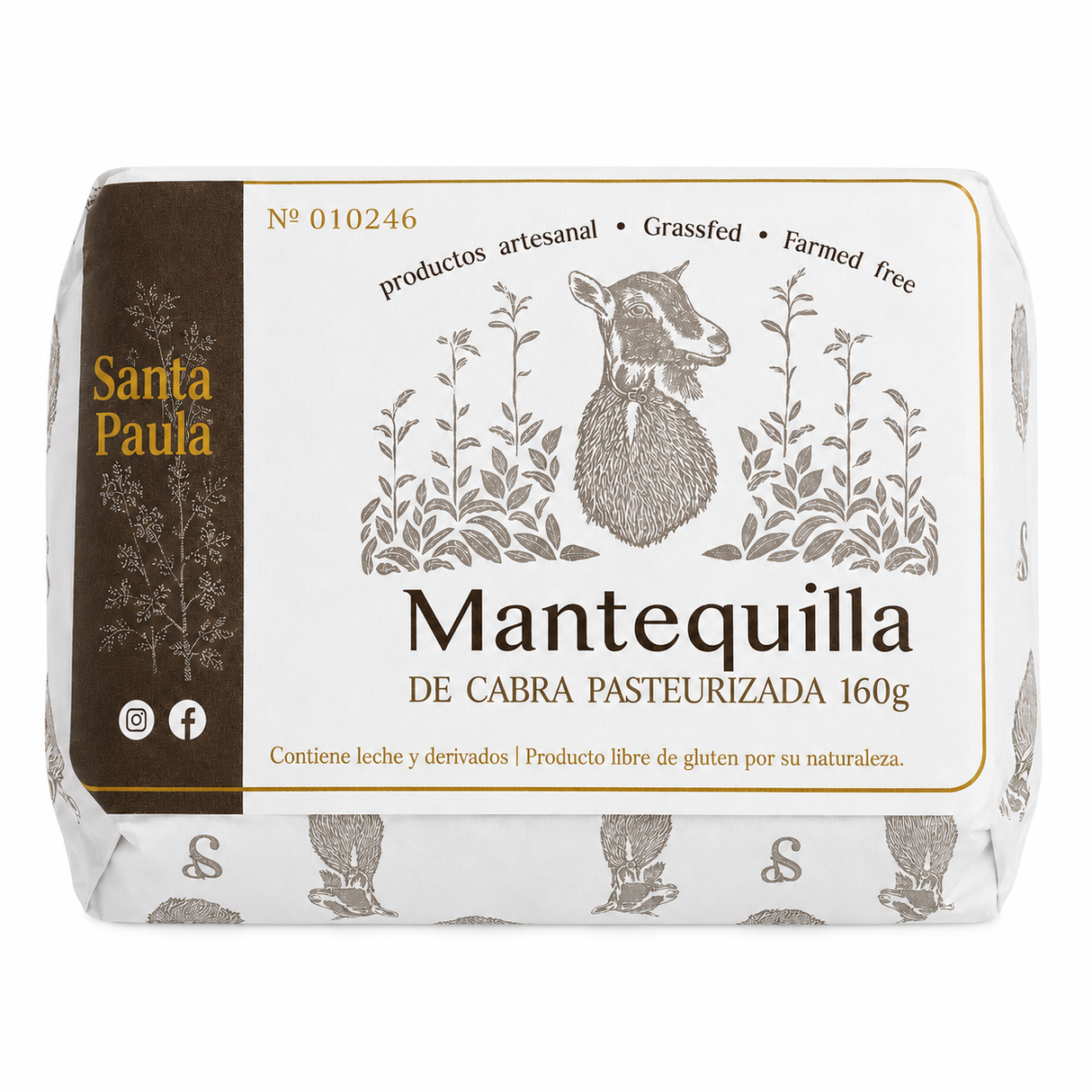 MANTEQUILLA CABRA SAN PAULA 160G
