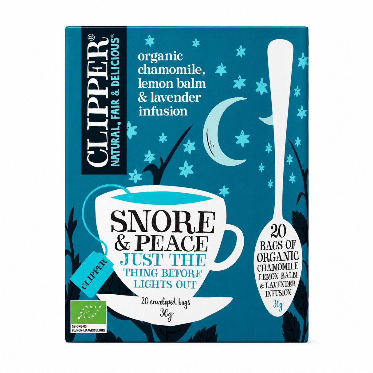 TÉ  CLIPPER TEA SNORE & PEACE 30G