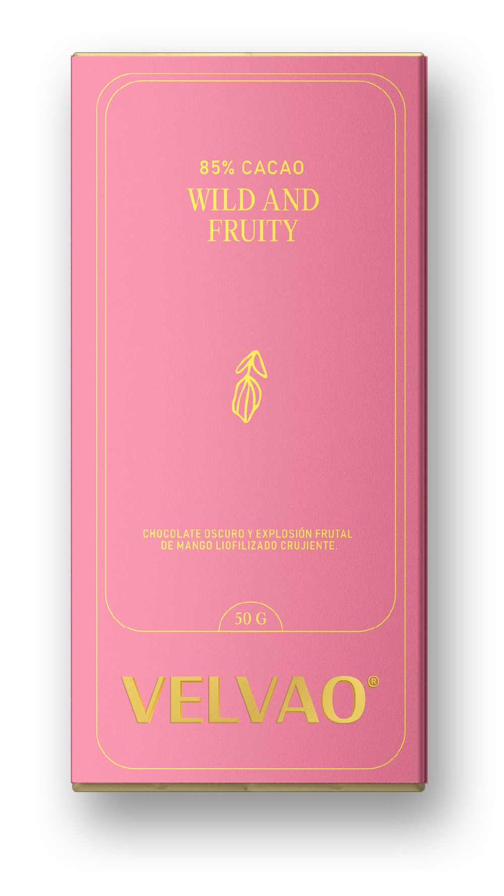 WILD AND FRUITY 85% CHOCOLATE VELVAO 50G