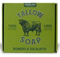 JABÓN TALLOW SOAP ROMERO & EUCALIPTO GRASSFED 100G